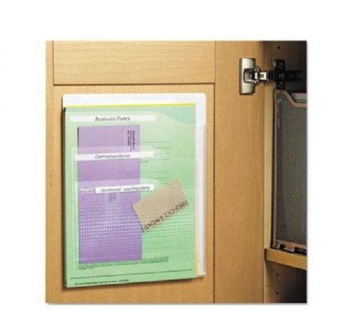 Post It Wall Pockets File Jacket Sleeve Cabinet Door Holder Self Adhesive 2 Pk