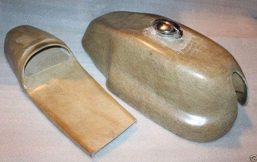 DUCATI 750SS 900SS IMOLA DESMO BEVELDRIVE FIBERGLASS GAS FUEL PETROL TANK &amp; SEAT