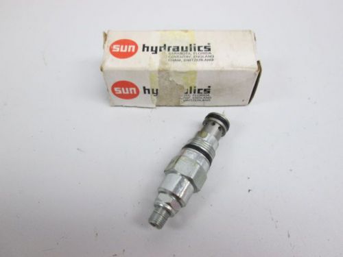 NEW SUN HYDRAULICS FXCA CARTRIDGE 3.5GPM HYDRAULIC VALVE 1/2IN 1/8IN NPT D257094