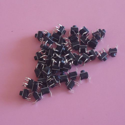 100pcs Micro switch push button 6 * 6 * 6 mm