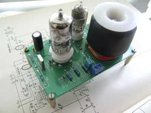 Low jitter tube clock for CD,upgrade,ECC88 11,2896mhz