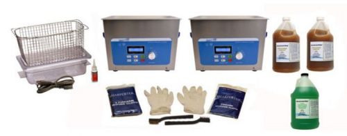 Sharpertek firearm gun 2 ultrasonic cleaning systems for sale