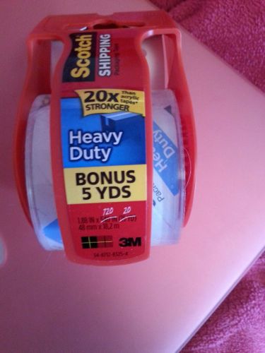 Scotch heavy duty shipping tape 20 yds for sale