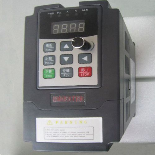 0.75kw frequency drive inverter converter vfd 220v~240v 1hp integrated igbt for sale