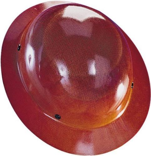 MSA SAFETY WORKS 475407 SKULLGARD HARD HAT TAN FAST-TRAC SUSPENSION FULL BRIM