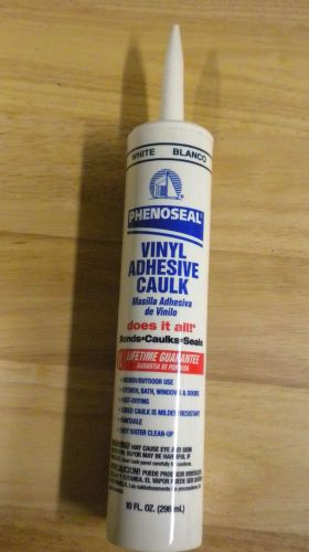 Dap 00005 White Phenoseal Does It All Vinyl Adhesive Caulk 10 oz.