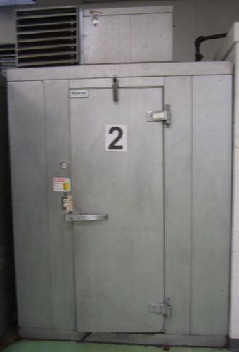 KOLPAK POLAR PAK WALK-IN FREEZER 6&#039; X 6&#039; X 7&#039;6&#034; DROP-IN REFRIGERATION W/ FLOOR