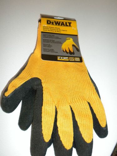 NEW DEWALT COATED GRIPPER GLOVES----SIZE XL