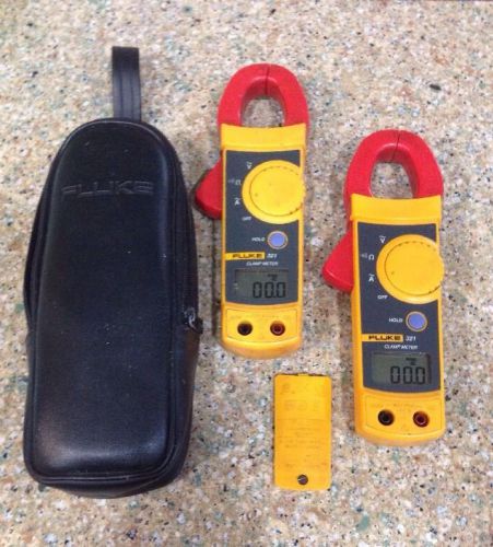 FLUKE 321 Clamp Meter  - Set Of 2 Used