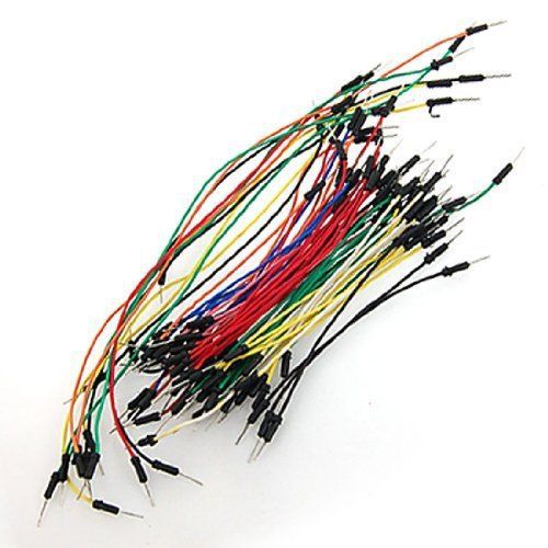 URBEST?65 Pcs Assorted Length Multicolored Flexible Solderless Breadboard Jumper