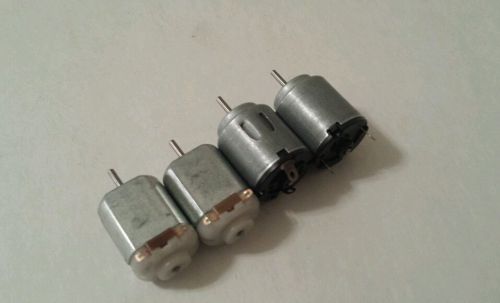 4pcs New 130 DC Motor -Round DC Small Motor- 2 Types Hobby Motor-Fast Shipping