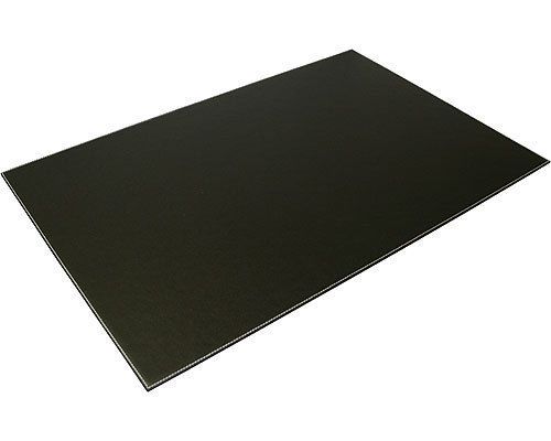 Genuine Black Leather Desk Blotter