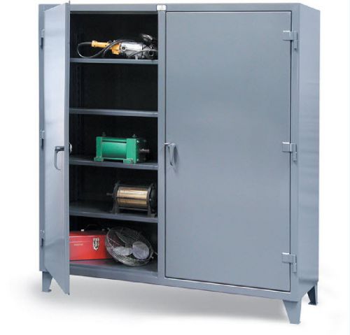 STORAGE CABINET Commercial/Industrial - 12 Gauge Stl - 2 Doors - 6 Shelves 48W S