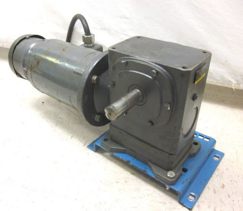 Baldor 3-Hp 3-Ph Motor 20:1 Speed Reducer &amp; Brake Stearns Worm 1955 in-lbs 182TC