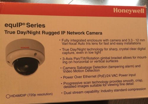 Honeywell Camera (HD4MDIP) True Day/Night Rugged IP Network Camera