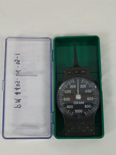 Halda Haldex Sweden AB Dynamometer Force Gauge 0-1000 Gram With Case