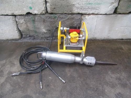 ELCO DARDA HYDRAULIC ROCK / CONCRETE C-12 SPLITTER  PNEUMATIC PUMP GREAT SHAPE