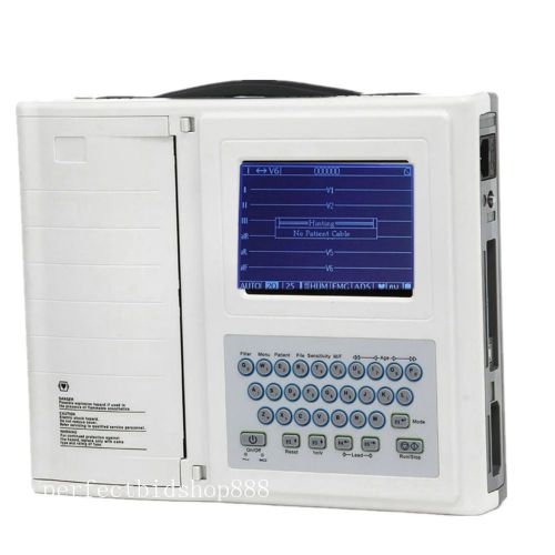 Portable Digital 12-channel Electrocardiograph ECG Machine EKG Machine