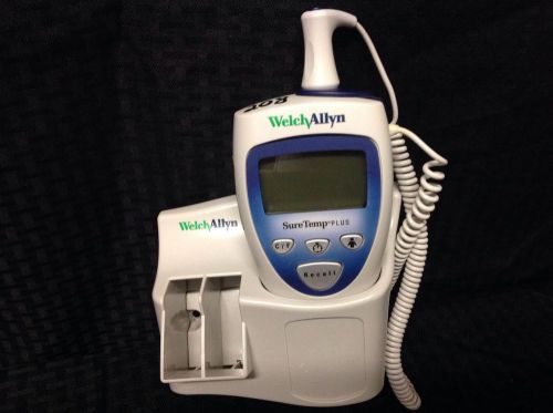 welch allyn suretemp plus 692 thermometer with wall mount