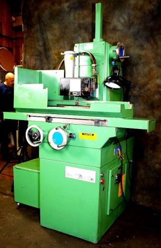 1986 brown &amp; sharpe 618 valuemaster hand feed surface grinder w/roller brg tbl for sale