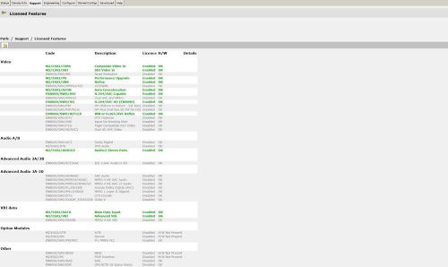 DVB/DSNG/IPTV HD/SD MPEG-4/H.264 ENCODER TANDBERG EN8090 ASI/IP OUTPUT