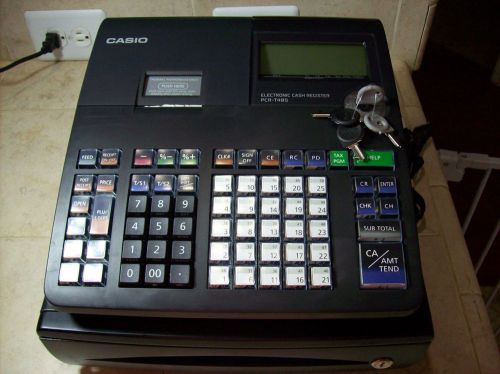 Casio pcr-t48s cash register  **free shipping** for sale