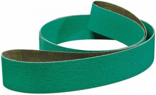 (10 PK) 2&#034; X 72&#034; 36 GRIT ZIRCONIA+ SANDING BELTS