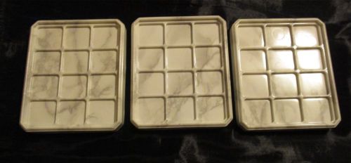 3 Large Jewelry Holders Display Trays - OVADIA USA