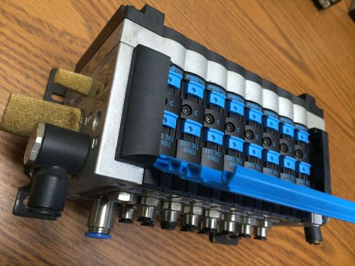 Festo cpv14-ge-di01-8 electronic manifold cpv-14-vi block 8 port 161-362-nn02 for sale