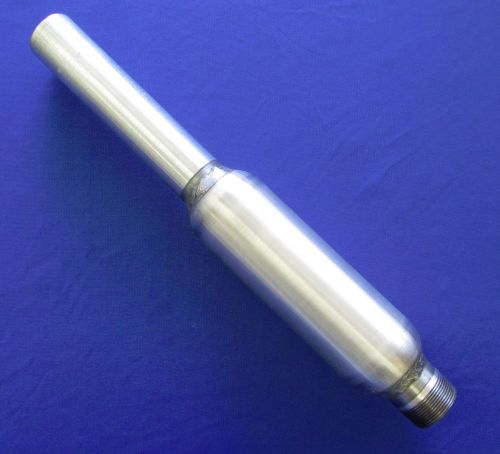 FARM TRACTOR HEAVY DUTY ENGINE MOTOR MUFFLER GLASSPACK 1-1/2&#034; NPT MALE THREAD