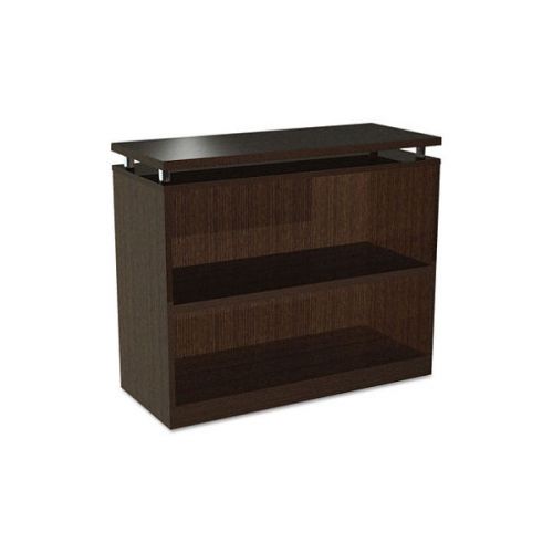 Alera Alera SedinaAG Series Bookcase - 2 Shelves - Espresso