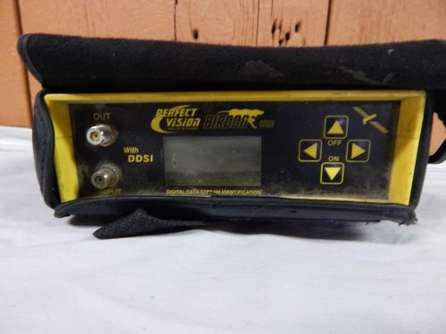 PERFECT VISION BIRDOG usb satelite meter and case **PARTS, REPAIR**