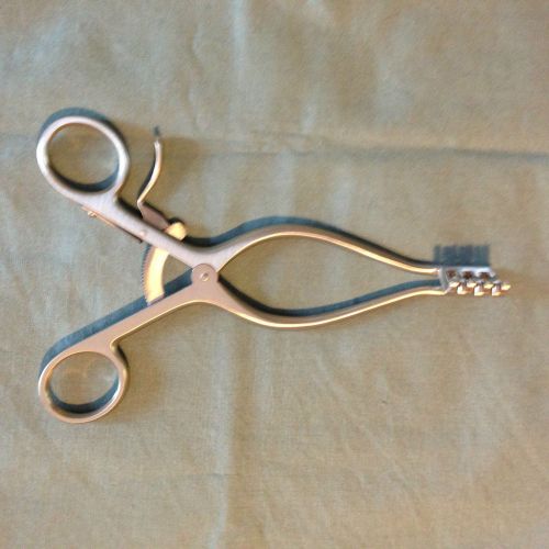 WEITLANER MASTOID RETRACTOR 3X4, BLUNT PRONGS, 6.5&#034;