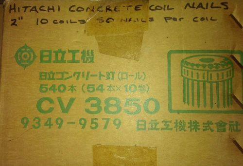 Hitachi Plastic Collated Concrete Coil Nails CV3850 2 inch