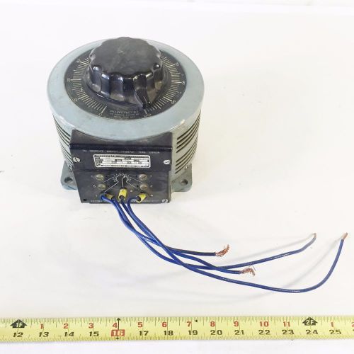 Powerstat Variable Autotransformer Type 236B