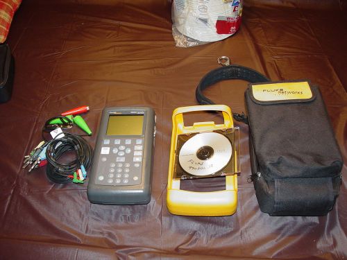 Fluke Networks 990DSL CopperPro EXCELLENT CONDITION, MANUAL , CASE, CHARGERS,