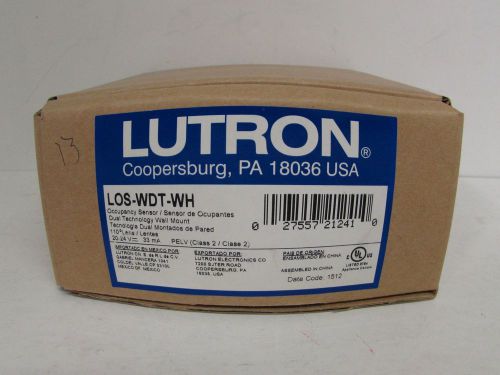 Lutron LOS-WDT-R-WH - 110 Dual-Tech Swivel Mount Occupancy Sensor - 24VDC