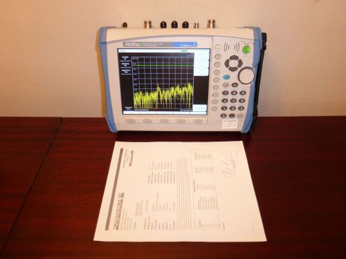 Anritsu MT8221B BTS Master Spectrum / Antenna Base Station Analyzer, Power Meter