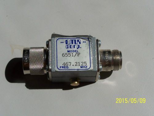 EMR CORP. MODEL 6551/F UHF FILTER