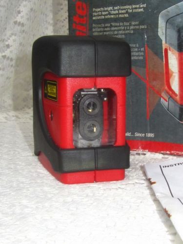 David White Mark 2 LC Self Leveling Mini Laser Cross Level 48M2LC