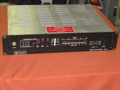 Harris AM-90R Rack Mount Modulation Broadcast Monitor AM90