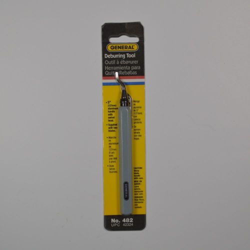 General Tools 482 Aluminum Swivel Head Deburring Tool - NEW!