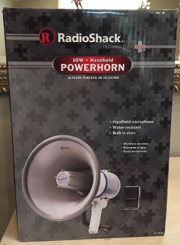 NIB Radio Shack Professional 10w Megaphone Handheld SIREN $115