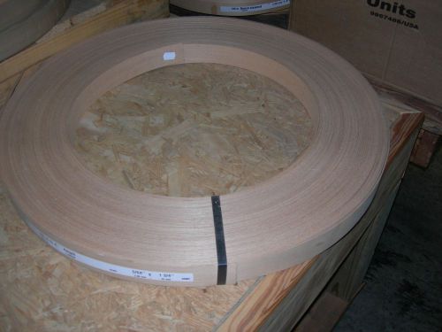 Anegre Edge Banding Wood Veneer. 5/64&#034; x 1 3/4&#034;, 328 Lin. Ft.