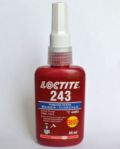 Loctite 243 blue - medium strength threadlocker - 50ml 1.69oz for sale