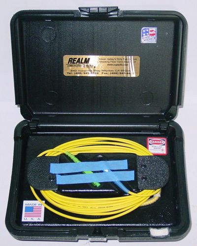 Realm Launch Box, Pulse Suppressor, 500 Meters, SCA-SCU, 500m SMF28E