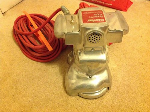 CLARKE SUPER-7R Edger Flooring Sander Industrial Quality w/ Cord and Bag