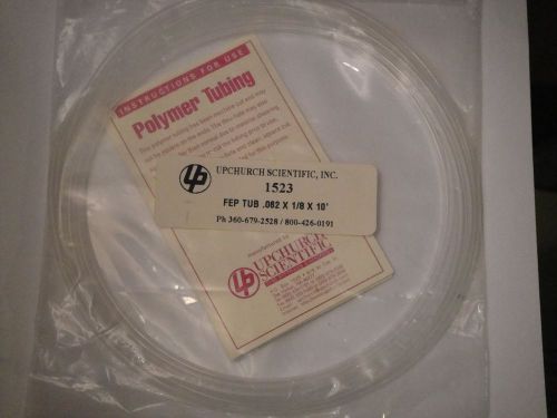 Upchurch Scientific 1523 Teflon tub. 062&#034; ID x 1/8&#034; OD x 10&#039;