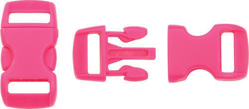 Knotty Boys KYBZ05NP 3/8 Buckle 50 Pk Neon Pink