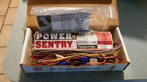 Lithonia Power Sentry PSQ500 Flourescent Battery Back Up Emergency Egress Light